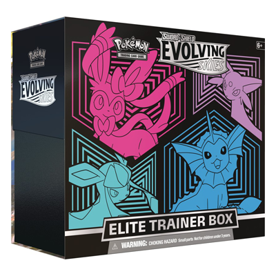 Pokemon Evolving Skies Elite Trainer Box | Sanctuary Gaming