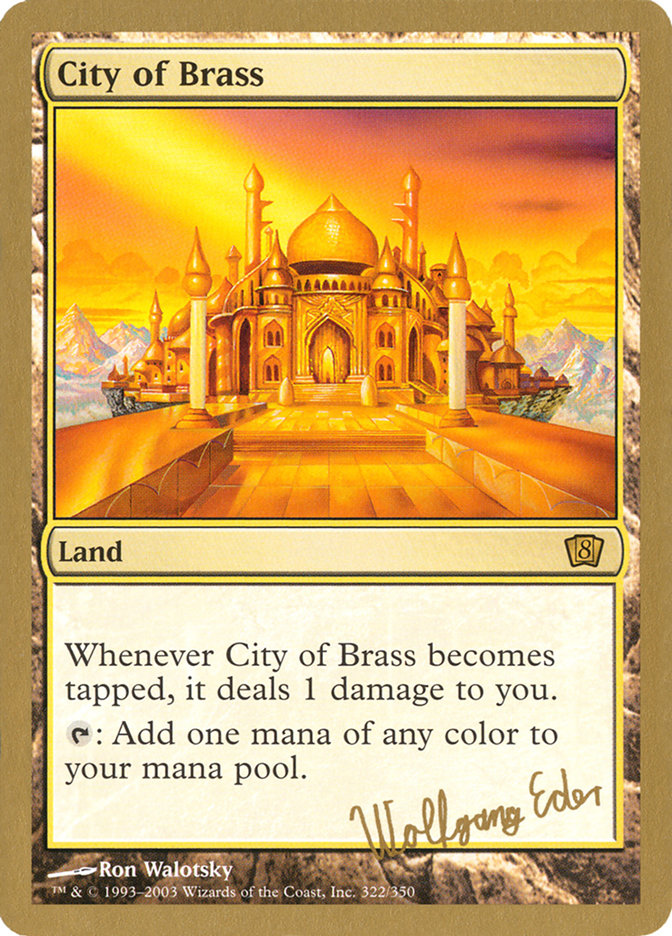 City of Brass (Wolfgang Eder) [World Championship Decks 2003] | Sanctuary Gaming