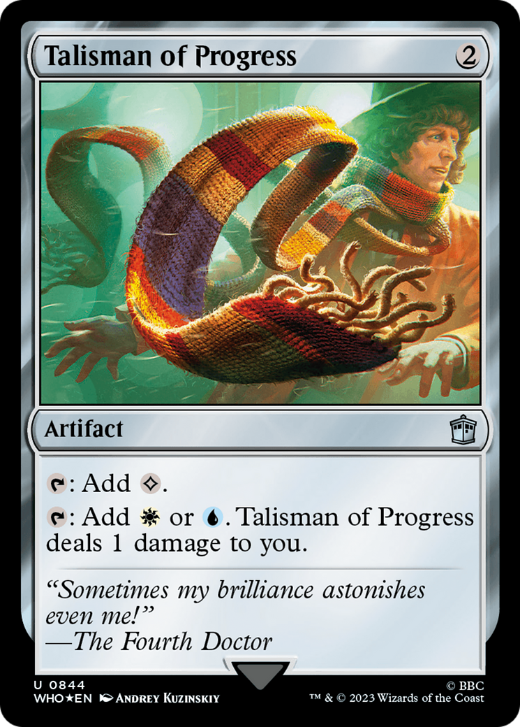 Talisman of Progress (Surge Foil) [Doctor Who] | Sanctuary Gaming