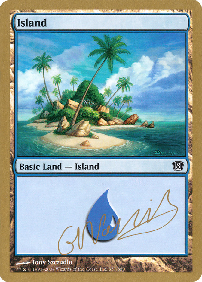 Island (gn337) (Gabriel Nassif) [World Championship Decks 2004] | Sanctuary Gaming