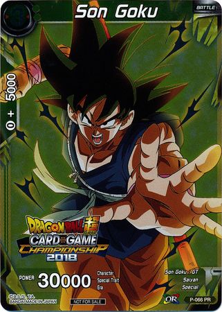 Son Goku (P-066) [Promotion Cards] | Sanctuary Gaming