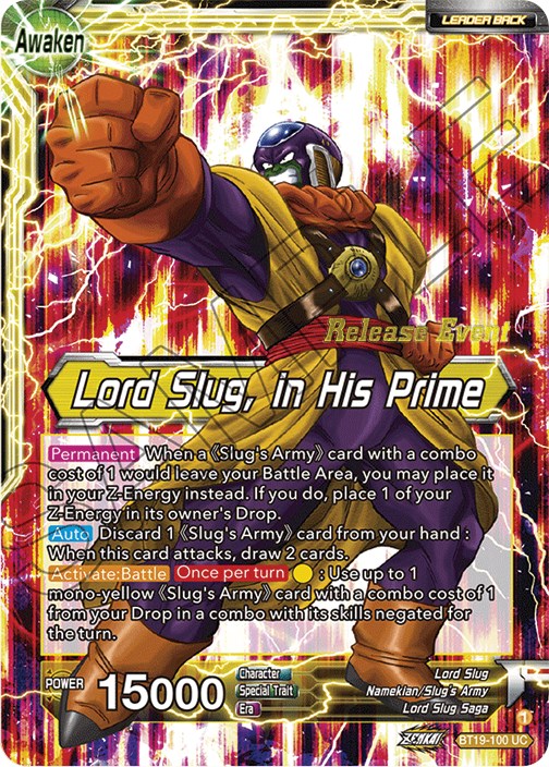 Lord Slug // Lord Slug, in His Prime (Fighter's Ambition Holiday Pack) (BT19-100) [Tournament Promotion Cards] | Sanctuary Gaming