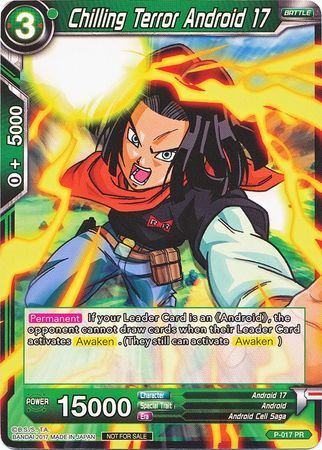 Chilling Terror Android 17 (Foil) (P-017) [Promotion Cards] | Sanctuary Gaming