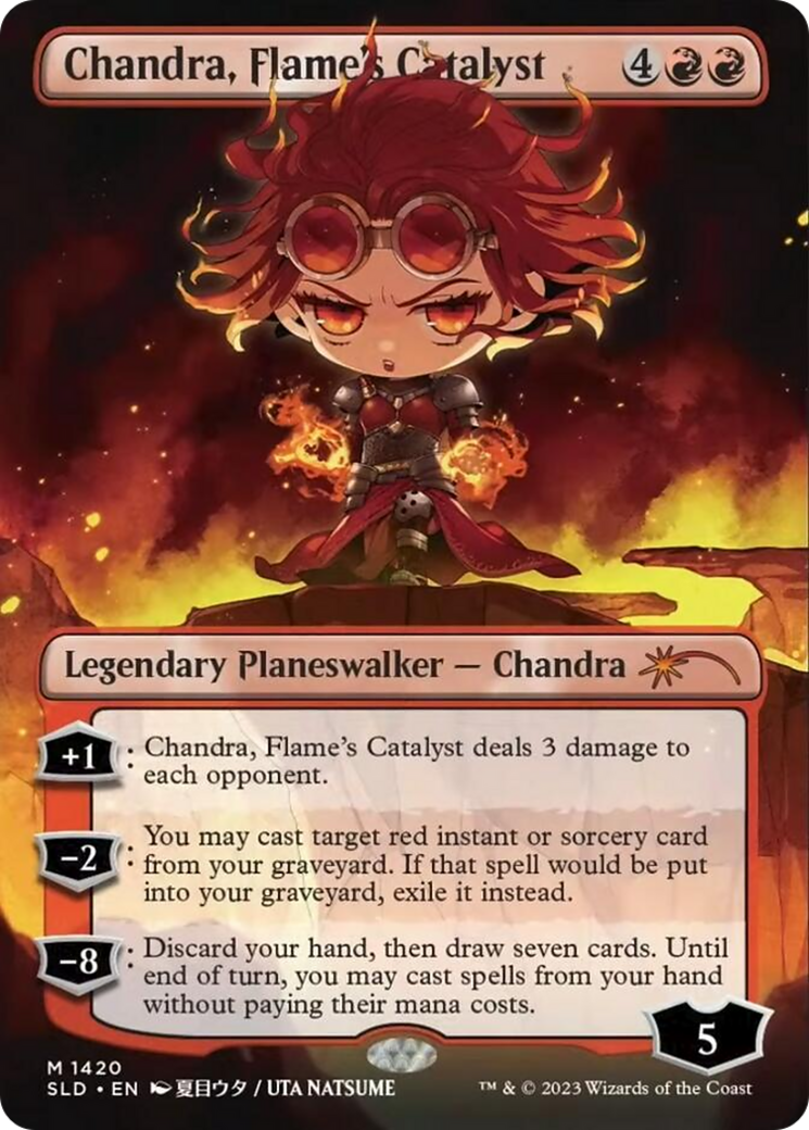 Chandra, Flame's Catalyst (Rainbow Foil) [Secret Lair Drop Series] | Sanctuary Gaming