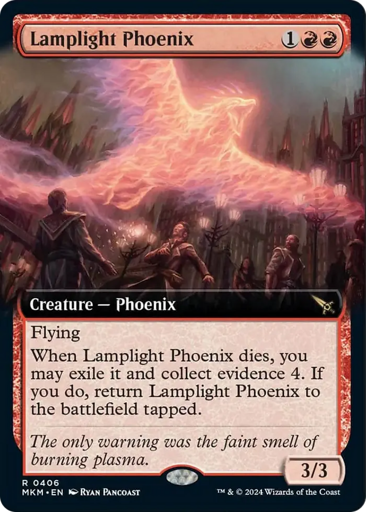 Lamplight Phoenix (Extended Art) [Murders at Karlov Manor] | Sanctuary Gaming