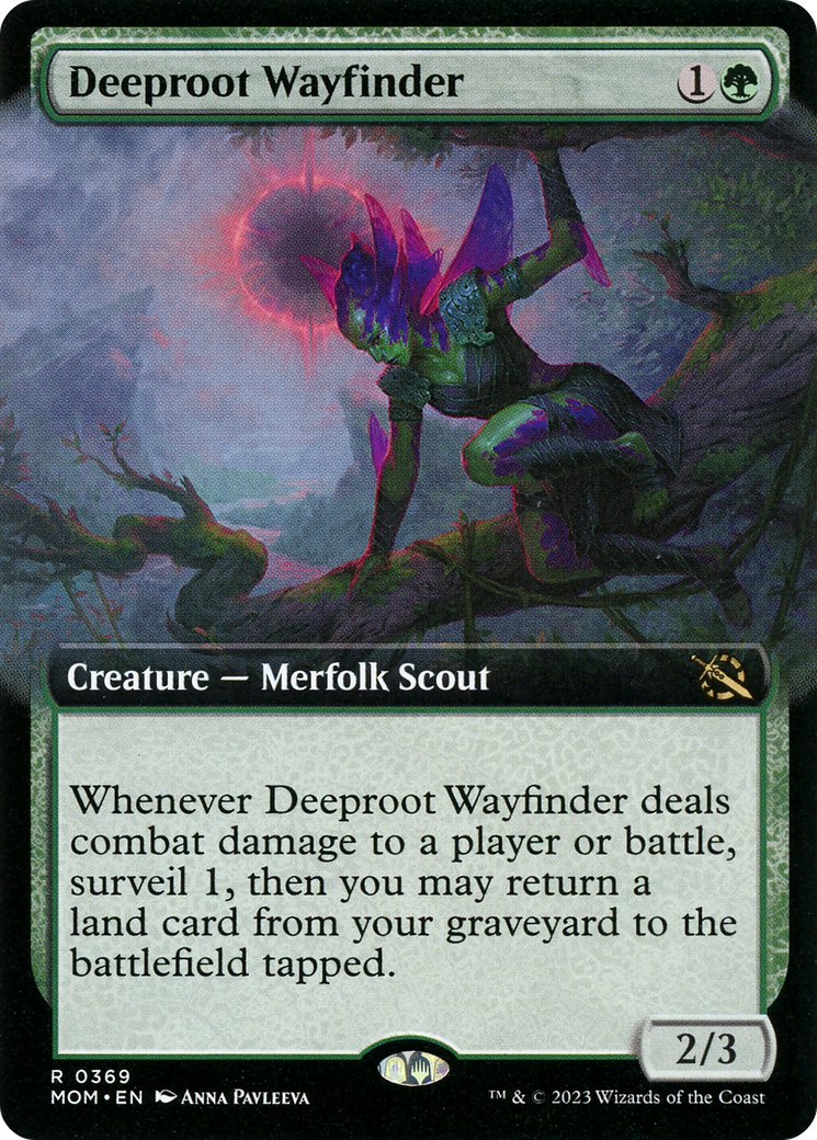 Deeproot Wayfinder (Extended Art) [March of the Machine] | Sanctuary Gaming