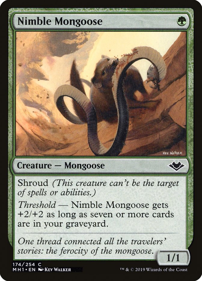 Nimble Mongoose [Modern Horizons] | Sanctuary Gaming