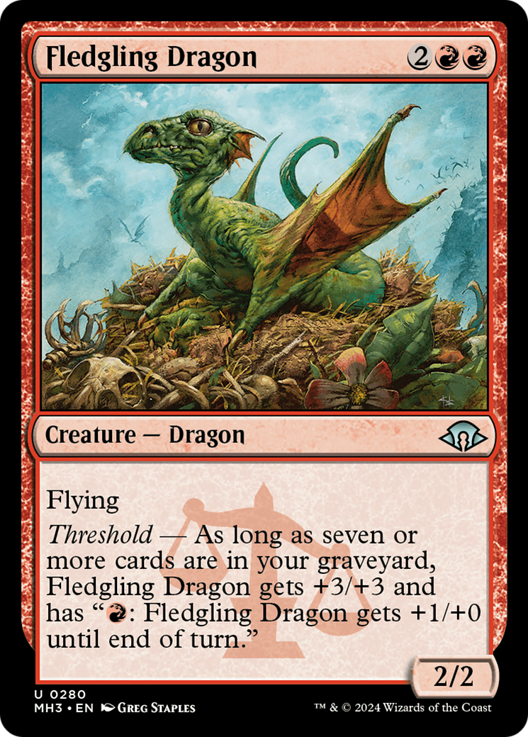 Fledgling Dragon [Modern Horizons 3] | Sanctuary Gaming