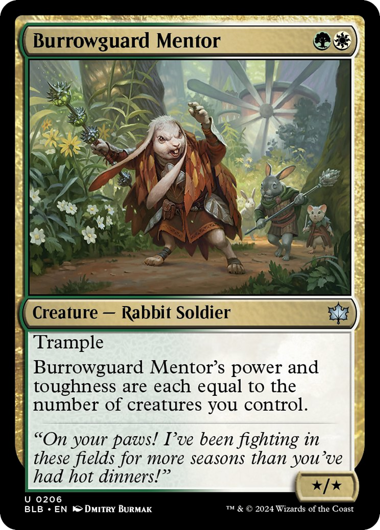 Burrowguard Mentor [Bloomburrow] | Sanctuary Gaming