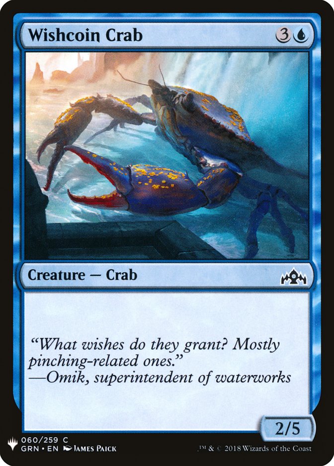 Wishcoin Crab [Mystery Booster] | Sanctuary Gaming