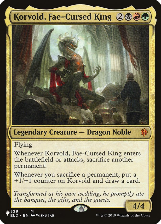 Korvold, Fae-Cursed King [The List] | Sanctuary Gaming