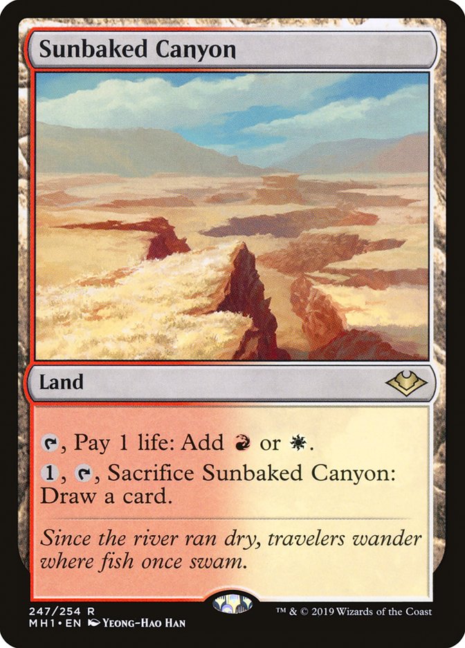 Sunbaked Canyon [Modern Horizons] | Sanctuary Gaming