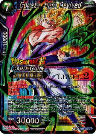 Gogeta, Hero Revived (Level 2) (BT5-038) [Judge Promotion Cards] | Sanctuary Gaming