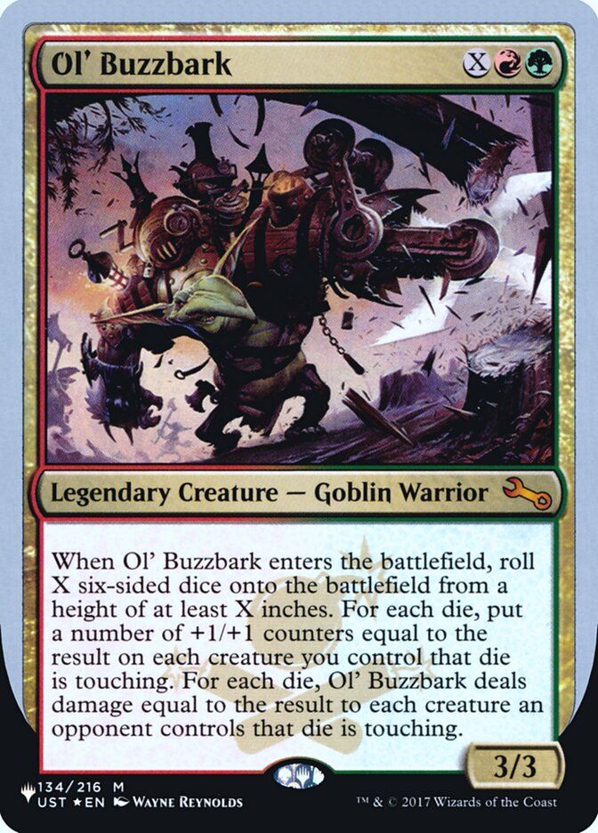 Ol' Buzzbark (Unfinity Foil Edition) [The List] | Sanctuary Gaming