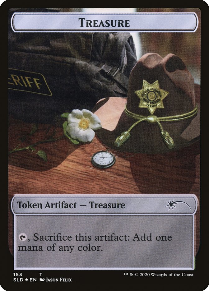 Treasure // Walker (148) Double-Sided Token [Secret Lair Drop Series] | Sanctuary Gaming