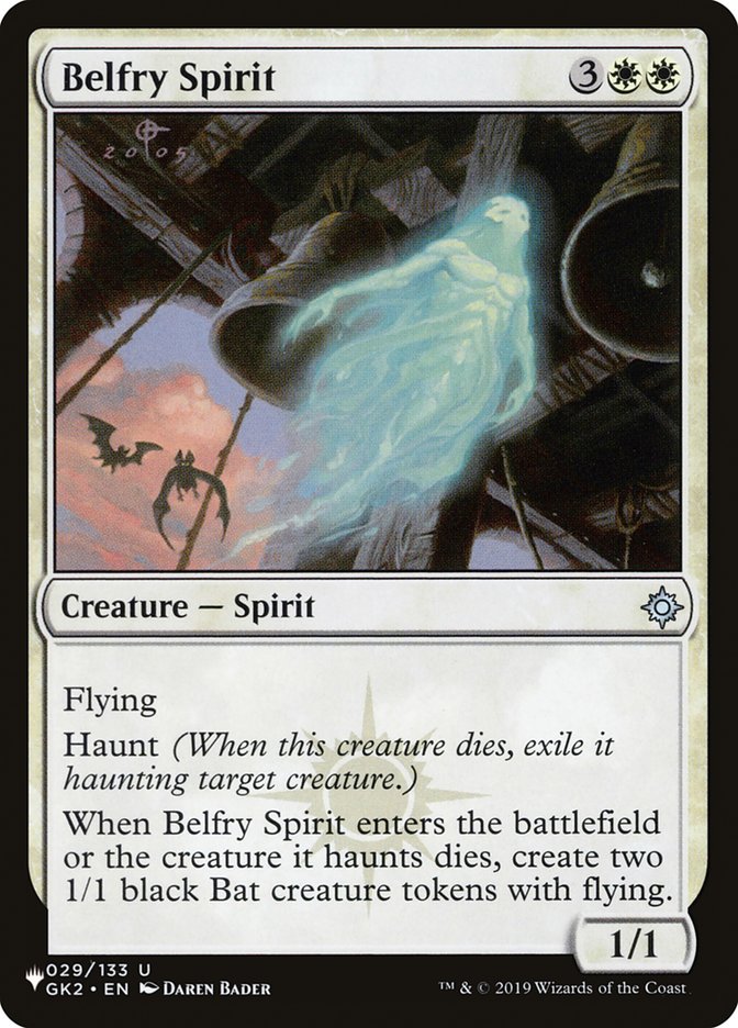 Belfry Spirit [The List] | Sanctuary Gaming