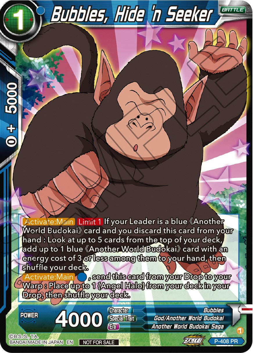 Bubbles, Hide 'n Seeker (Zenkai Series Tournament Pack Vol.1) (P-408) [Tournament Promotion Cards] | Sanctuary Gaming