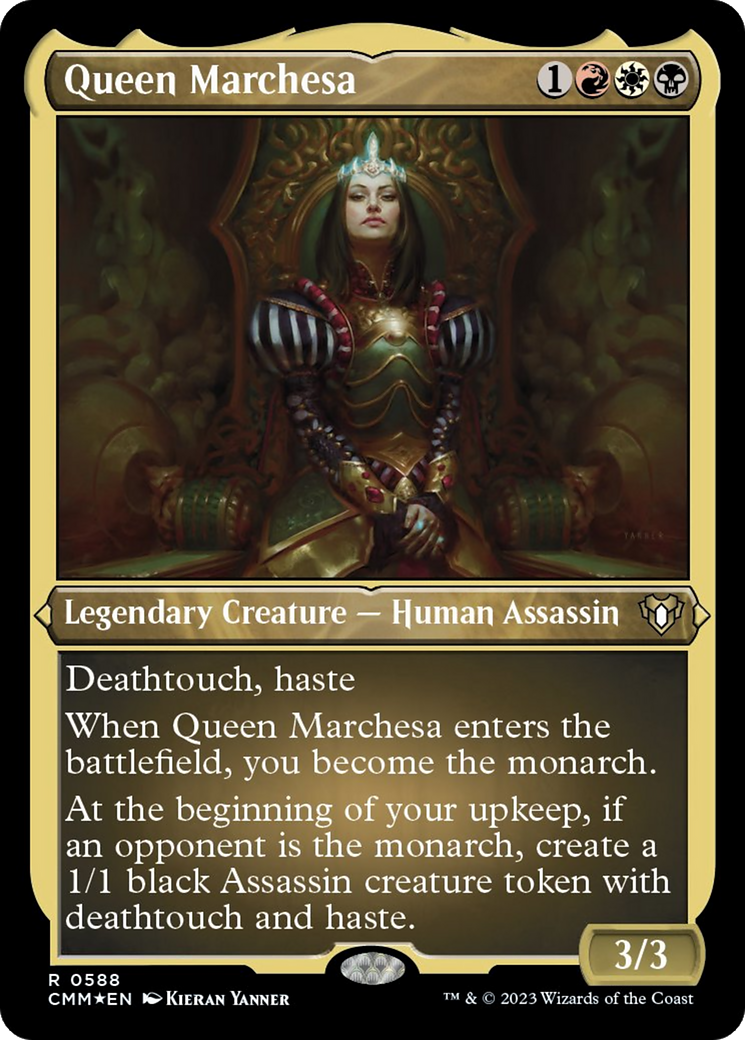 Queen Marchesa (Foil Etched) [Commander Masters] | Sanctuary Gaming