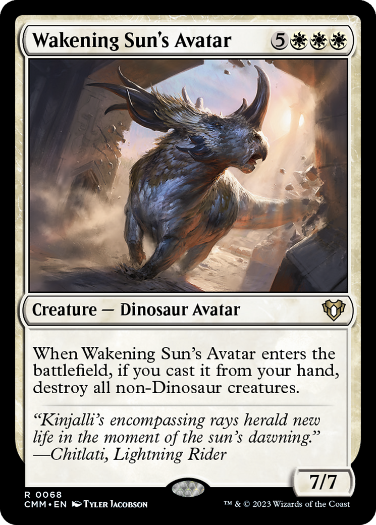 Wakening Sun's Avatar [Commander Masters] | Sanctuary Gaming