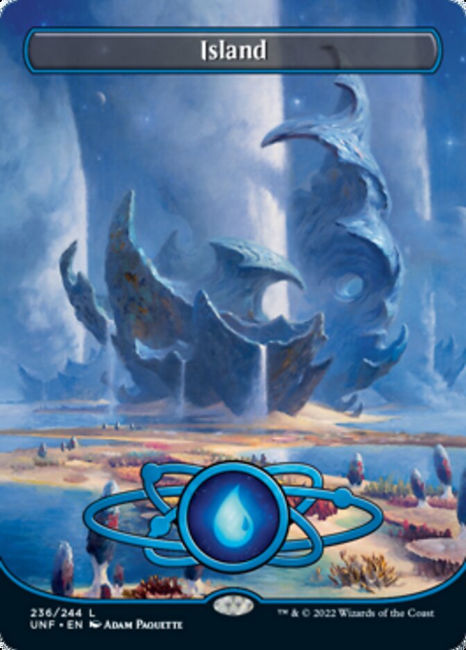 Island (236) (Planetary Space-ic Land) [Unfinity] | Sanctuary Gaming