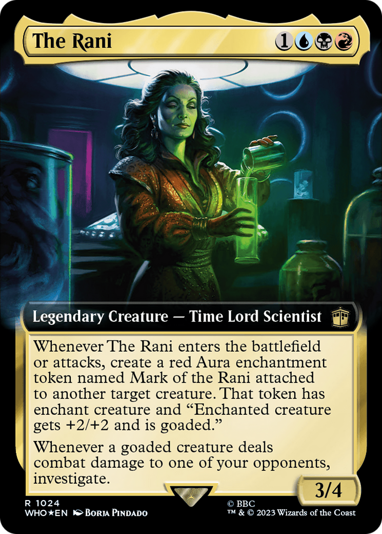 The Rani (Extended Art) (Surge Foil) [Doctor Who] | Sanctuary Gaming