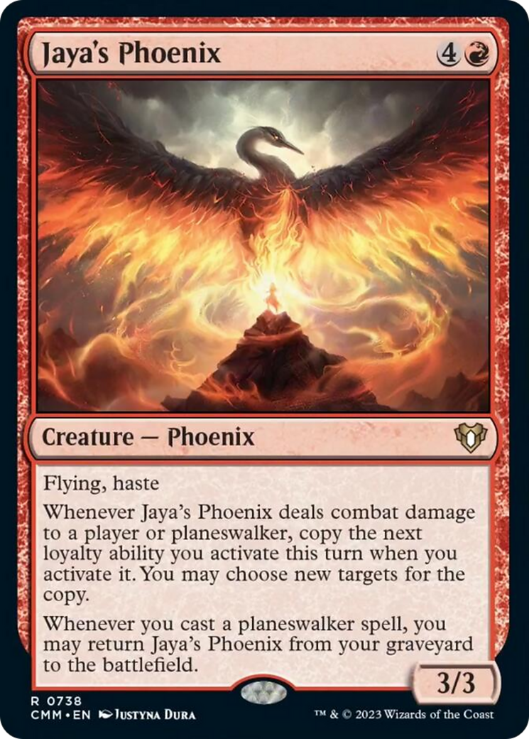 Jaya's Phoenix [Commander Masters] | Sanctuary Gaming