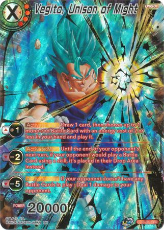 Vegito, Unison of Might (SPR) (BT10-003) [Rise of the Unison Warrior 2nd Edition] | Sanctuary Gaming