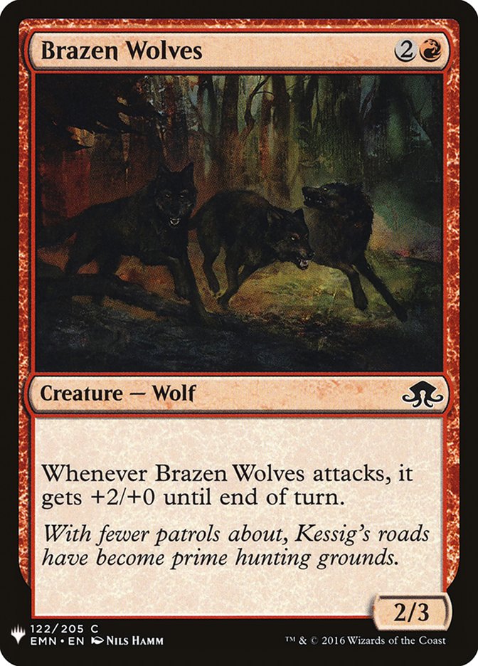 Brazen Wolves [Mystery Booster] | Sanctuary Gaming