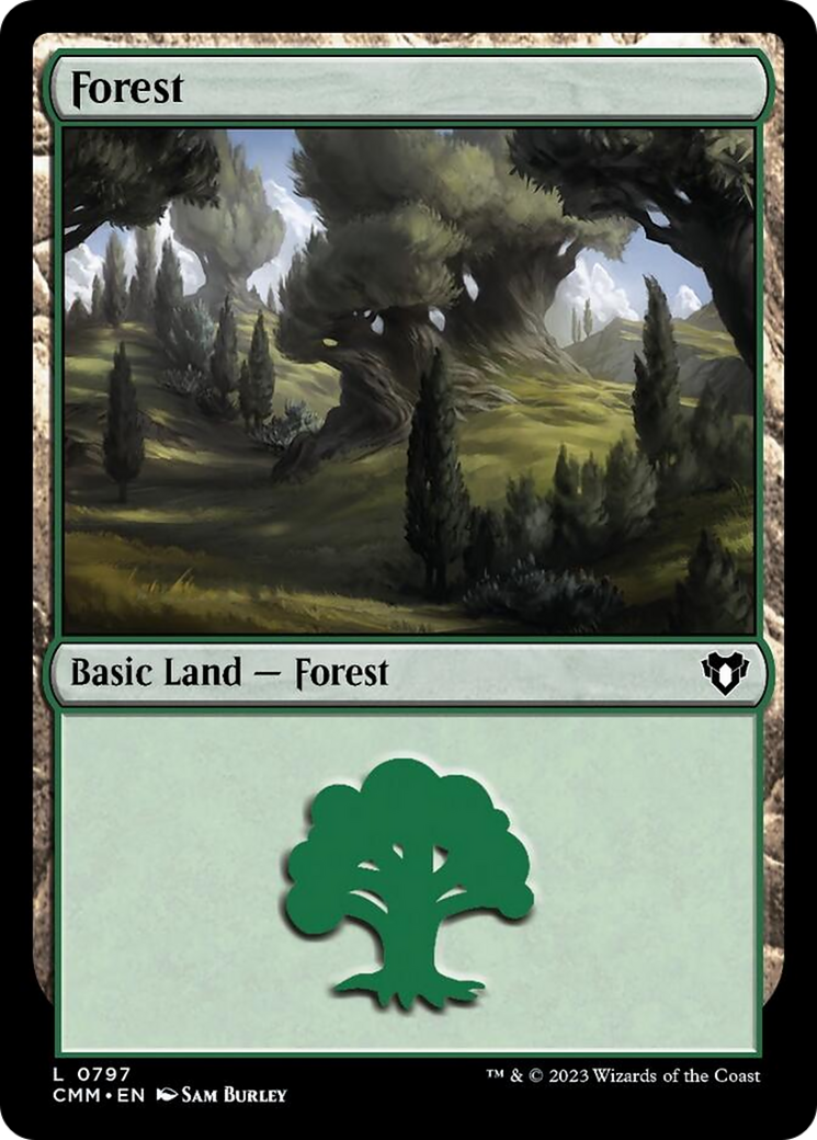 Forest (797) [Commander Masters] | Sanctuary Gaming