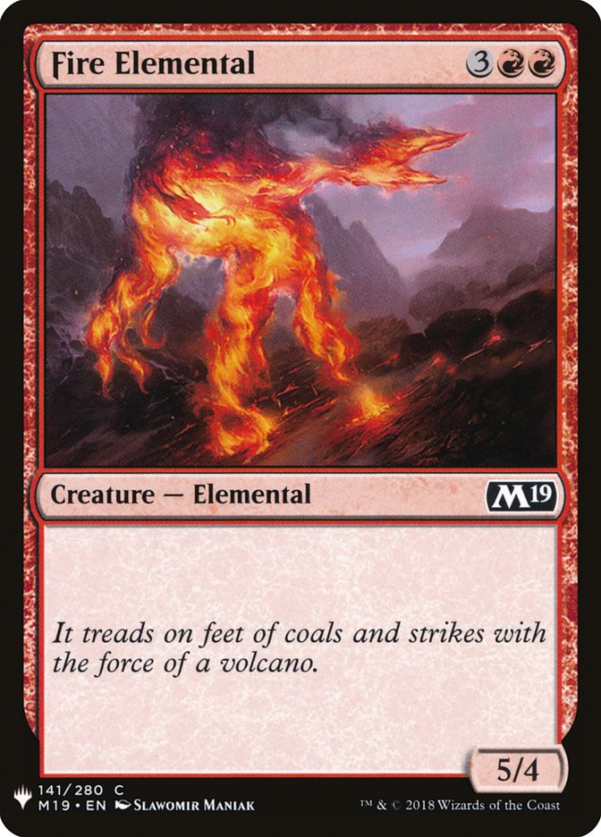 Fire Elemental [Mystery Booster] | Sanctuary Gaming