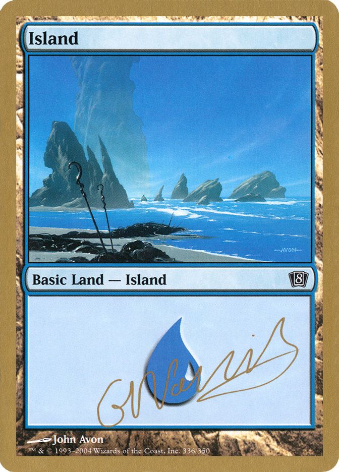 Island (gn336) (Gabriel Nassif) [World Championship Decks 2004] | Sanctuary Gaming