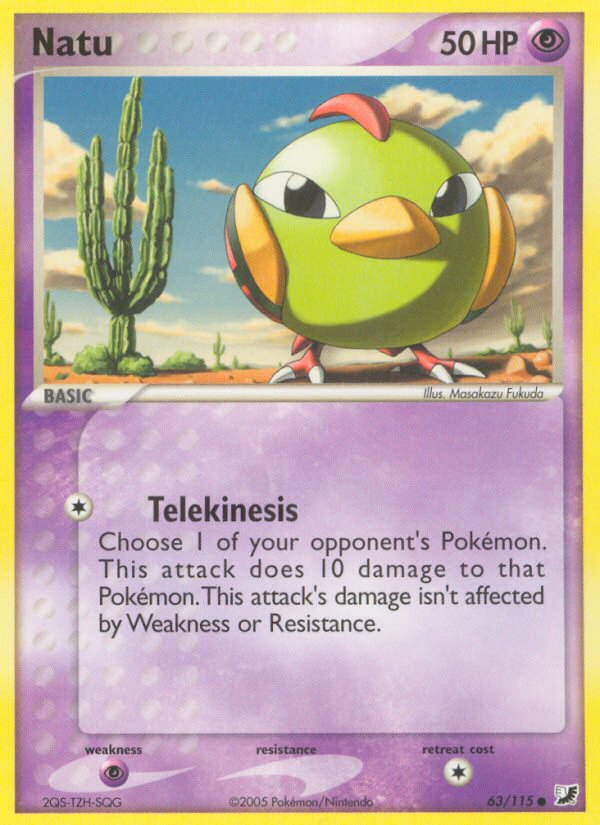 Natu (63/115) [EX: Unseen Forces] | Sanctuary Gaming