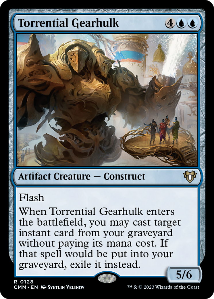 Torrential Gearhulk [Commander Masters] | Sanctuary Gaming