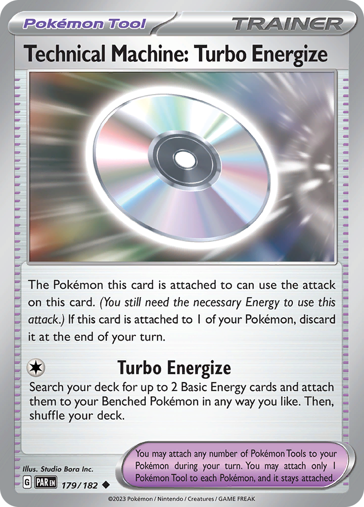 Technical Machine: Turbo Energize (179/182) [Scarlet & Violet: Paradox Rift] | Sanctuary Gaming