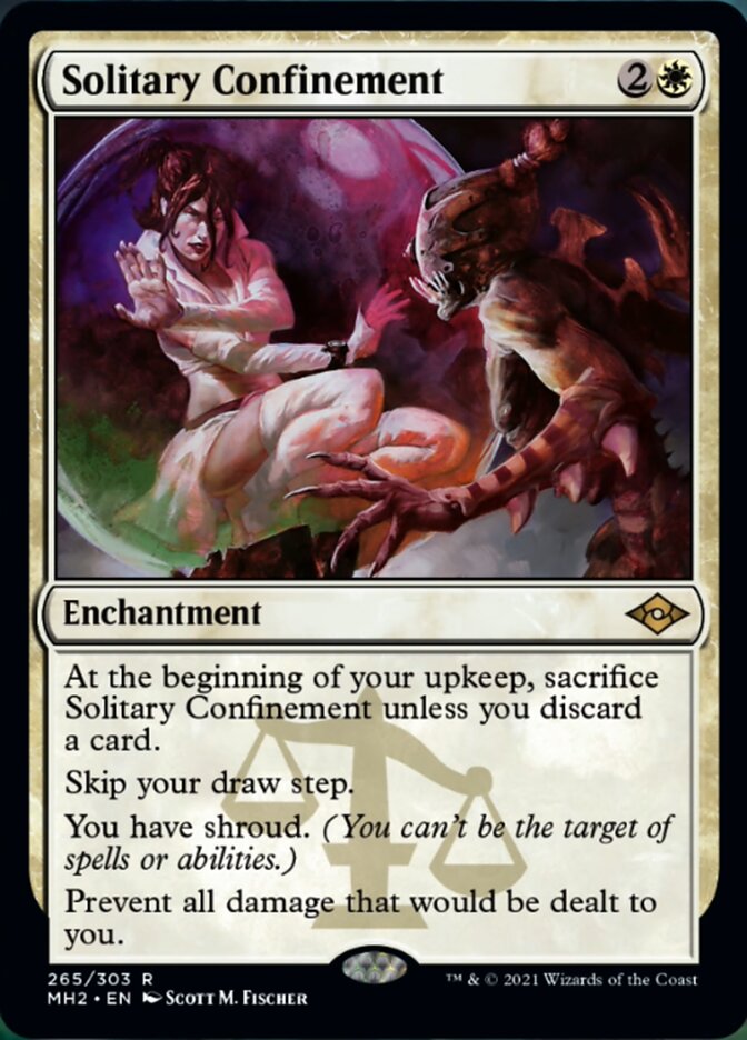 Solitary Confinement (Foil Etched) [Modern Horizons 2] | Sanctuary Gaming