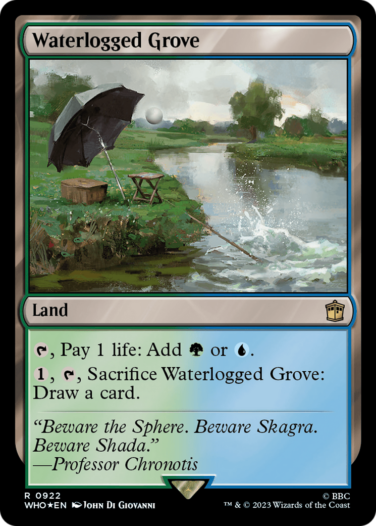 Waterlogged Grove (Surge Foil) [Doctor Who] | Sanctuary Gaming
