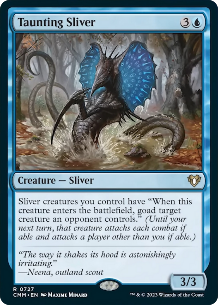 Taunting Sliver [Commander Masters] | Sanctuary Gaming