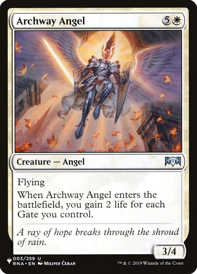 Archway Angel [The List] | Sanctuary Gaming