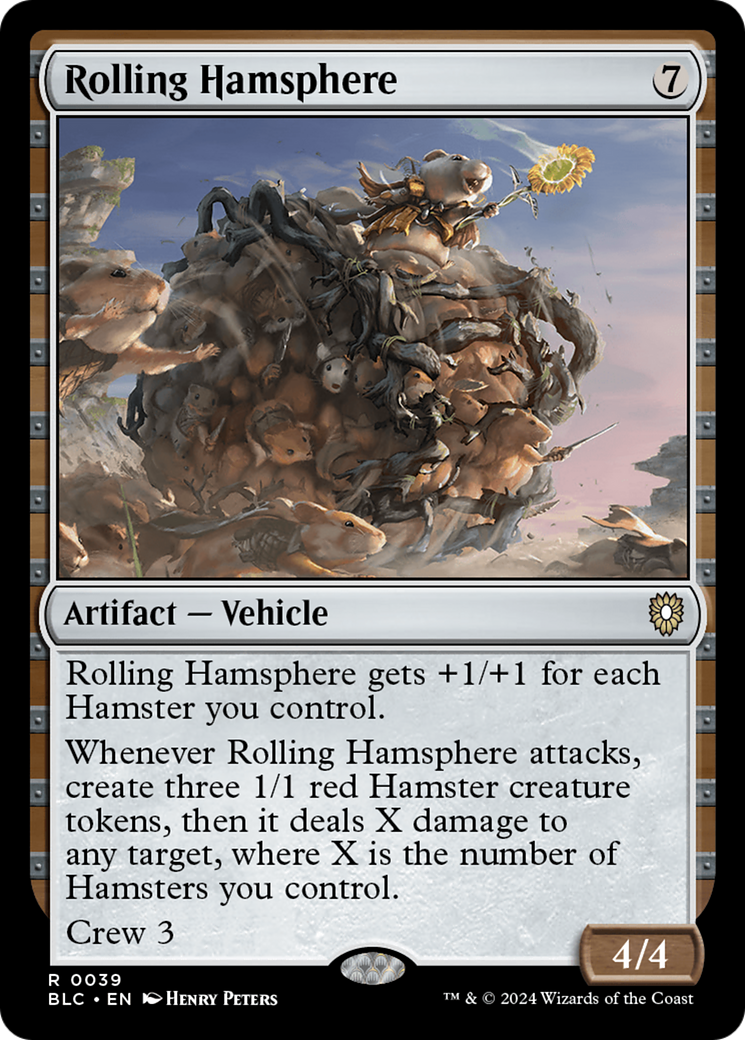 Rolling Hamsphere [Bloomburrow Commander] | Sanctuary Gaming
