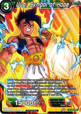 Uub, Symbol of Hope (Power Booster) (P-121) [Promotion Cards] | Sanctuary Gaming