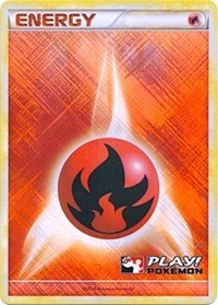 Fire Energy (2010 Play Pokemon Promo) [League & Championship Cards] | Sanctuary Gaming