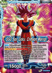 Son Goku // SSG Son Goku, Crimson Warrior (BT16-020) [Realm of the Gods] | Sanctuary Gaming