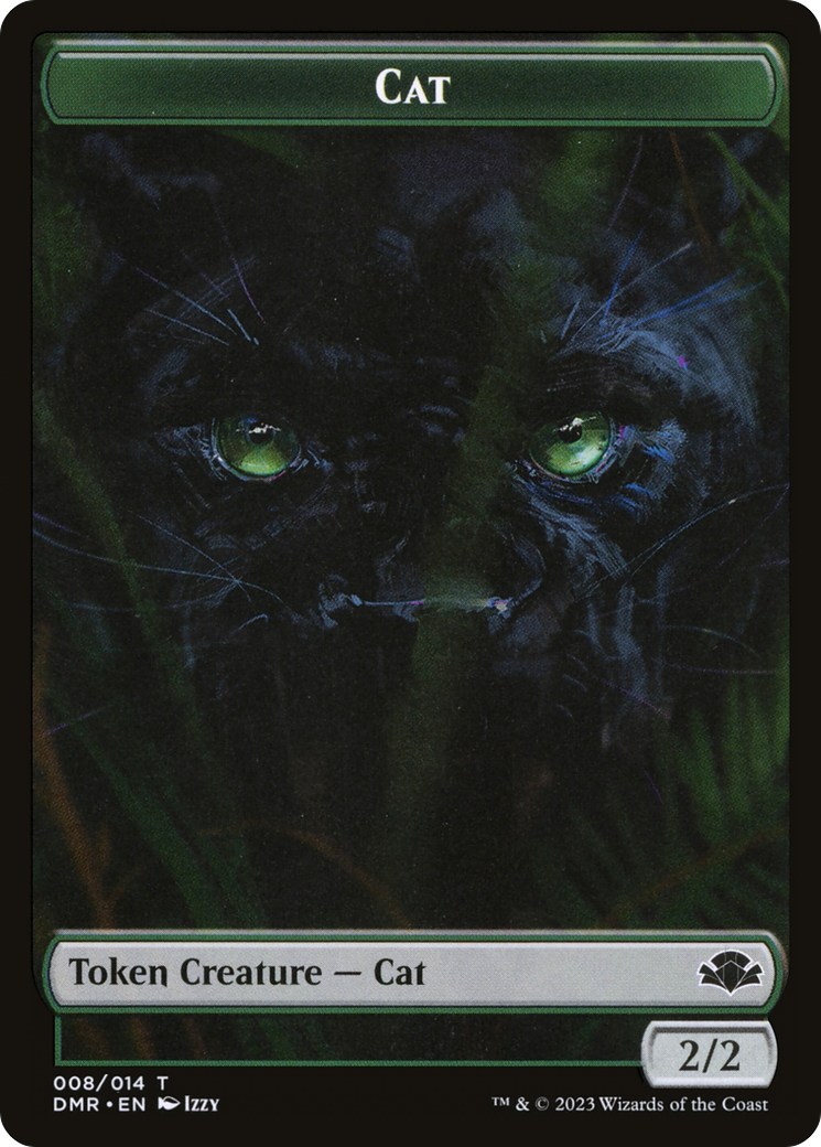 Cat Token (008) [Dominaria Remastered Tokens] | Sanctuary Gaming