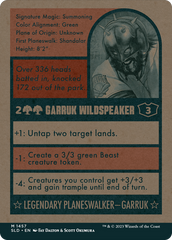 Garruk Wildspeaker [Secret Lair Drop Series] | Sanctuary Gaming