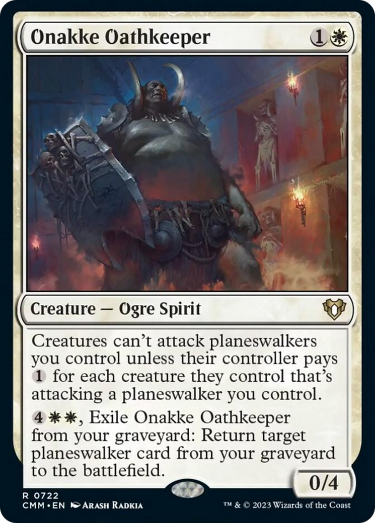 Onakke Oathkeeper [Commander Masters] | Sanctuary Gaming