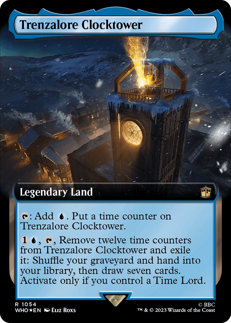 Trenzalore Clocktower (Extended Art) (Surge Foil) [Doctor Who] | Sanctuary Gaming