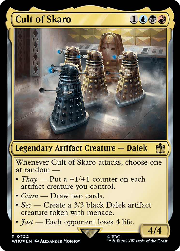 Cult of Skaro (Surge Foil) [Doctor Who] | Sanctuary Gaming