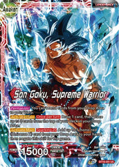 Son Goku // Son Goku, Supreme Warrior (BT16-001) [Realm of the Gods] | Sanctuary Gaming