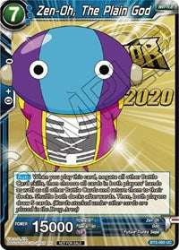 Zen-Oh, The Plain God (BT2-060) [Tournament Promotion Cards] | Sanctuary Gaming