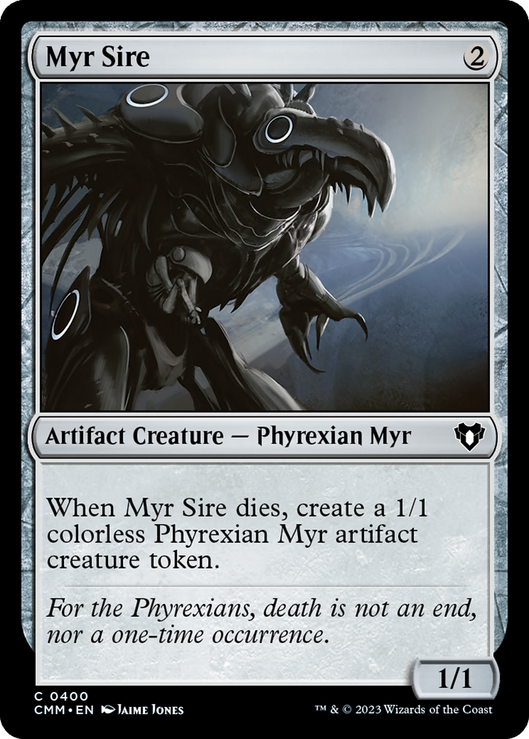 Myr Sire [Commander Masters] | Sanctuary Gaming